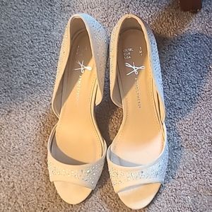 Crystal heels size 7